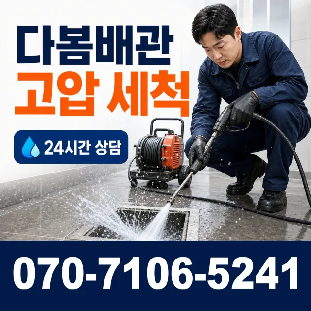 경기 포천시 내촌면 안골길 배관뚫기 상담 이미지 4